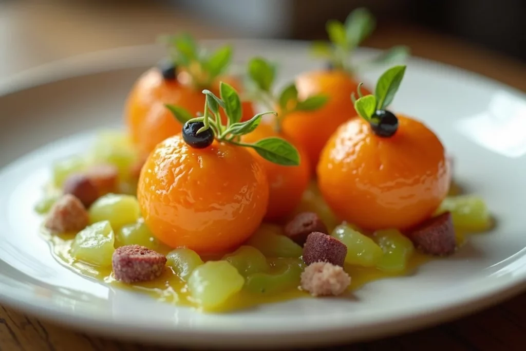 Betteraves multicolores en carpaccio façon Alain Passard detail 1