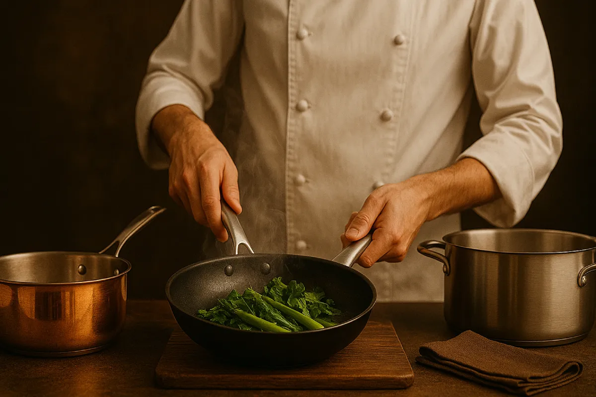Poêle, sauteuse, casserole : le choix précis que font les grands chefs