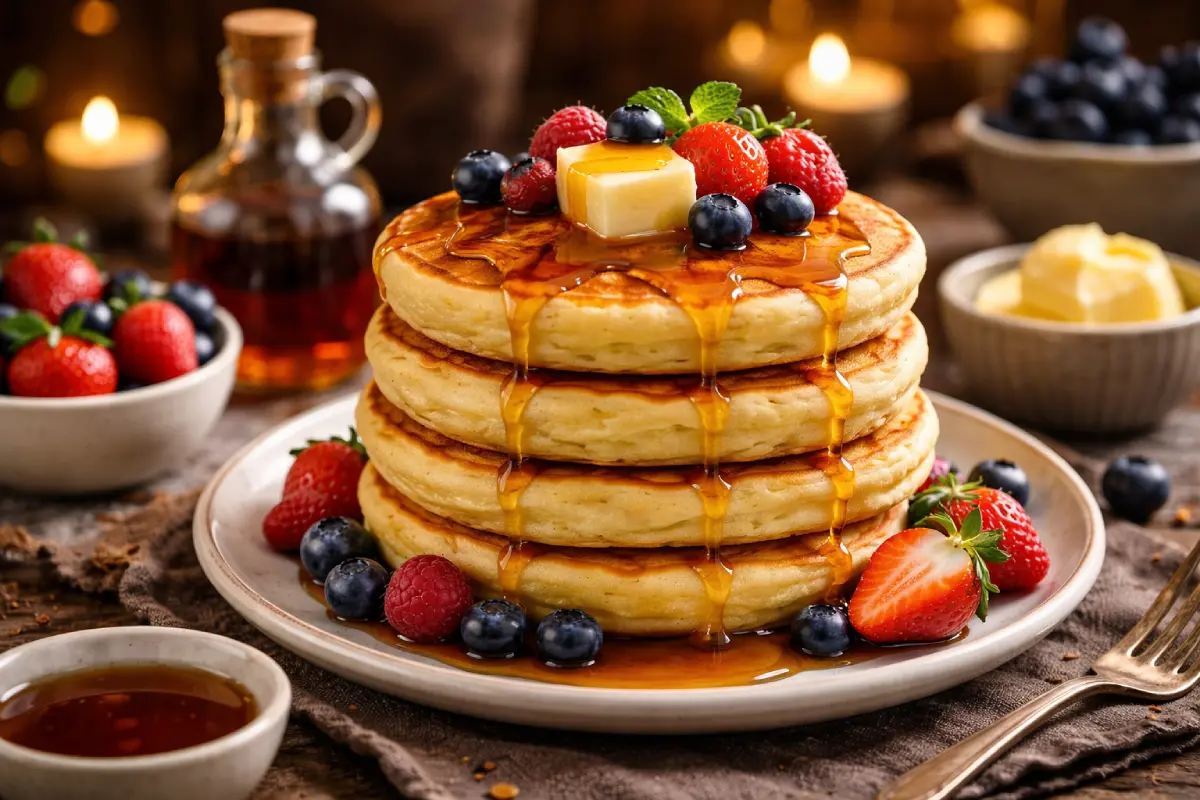 Pancakes américains parfaits : l’art des versions moelleuses et épaisses pour un brunch réconfortant cet hiver