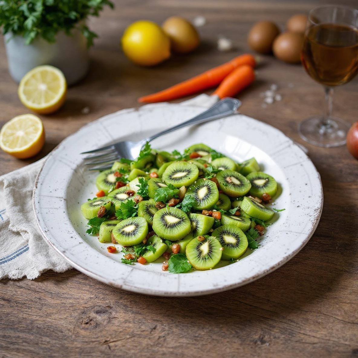 Kiwi en suprêmes : cette technique ultra-simple sublime vos salades d&rsquo;hiver