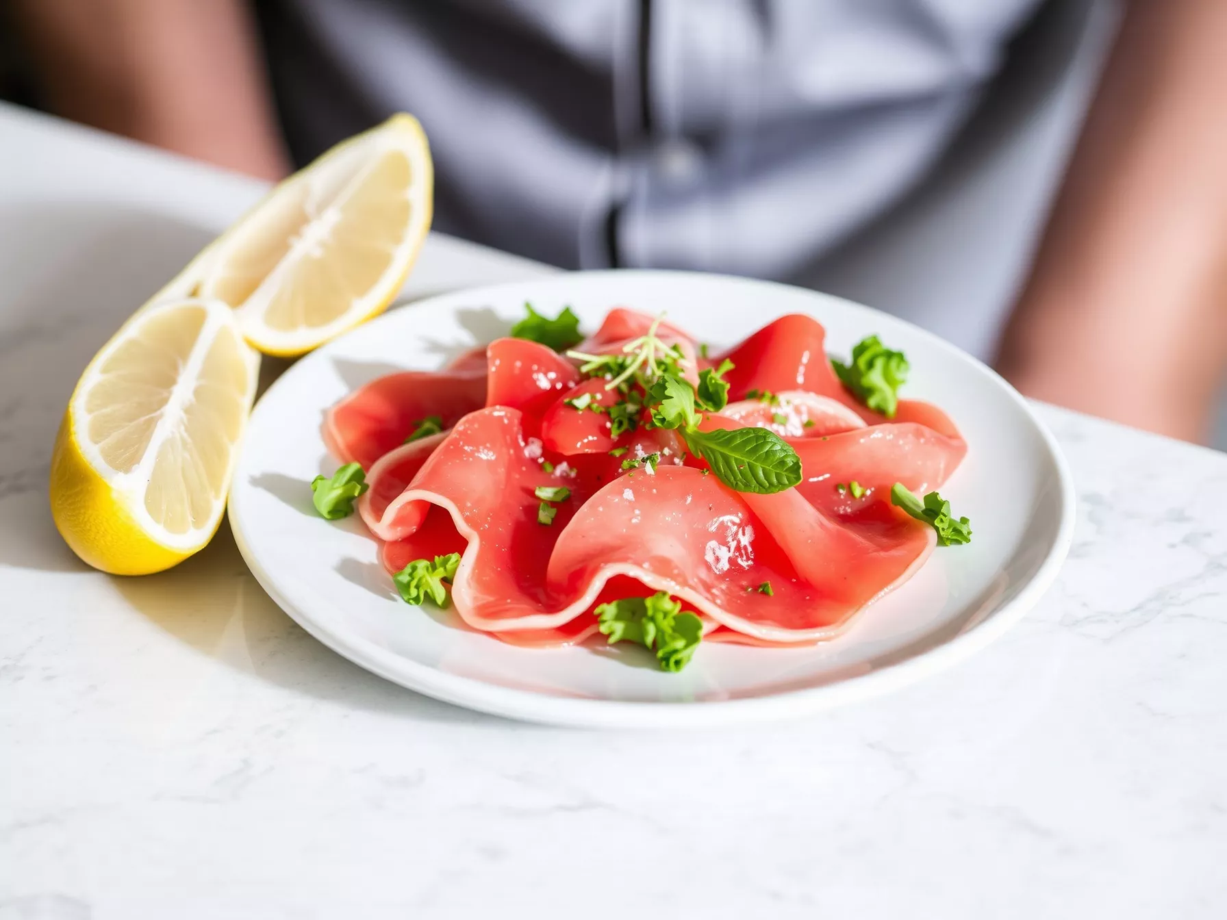 Carpaccio de Saint-Jacques : l&rsquo;interprétation sublime de Giorgio Locatelli