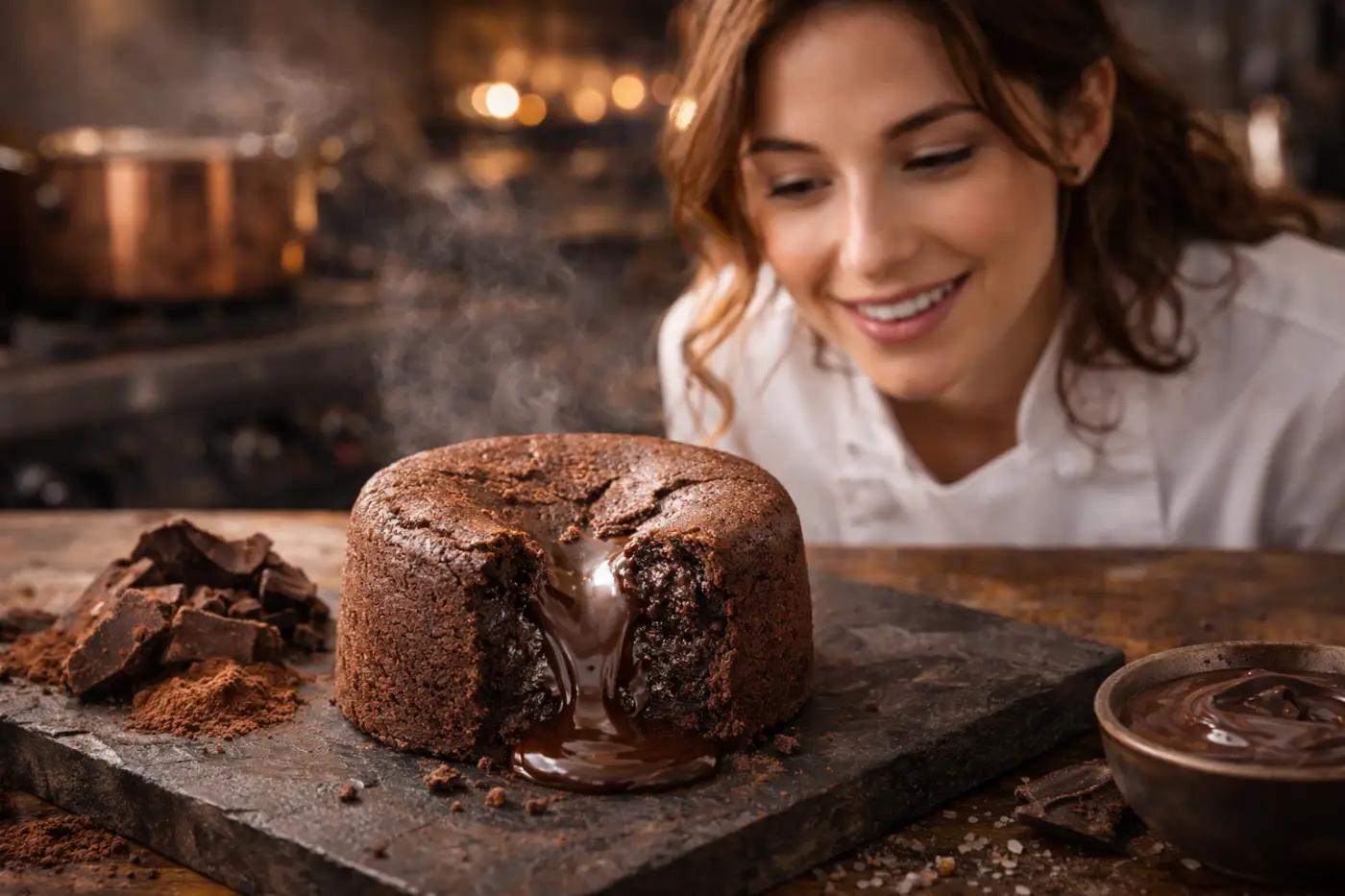Fondant au chocolat grand cru : le secret de texture de Pierre Hermé