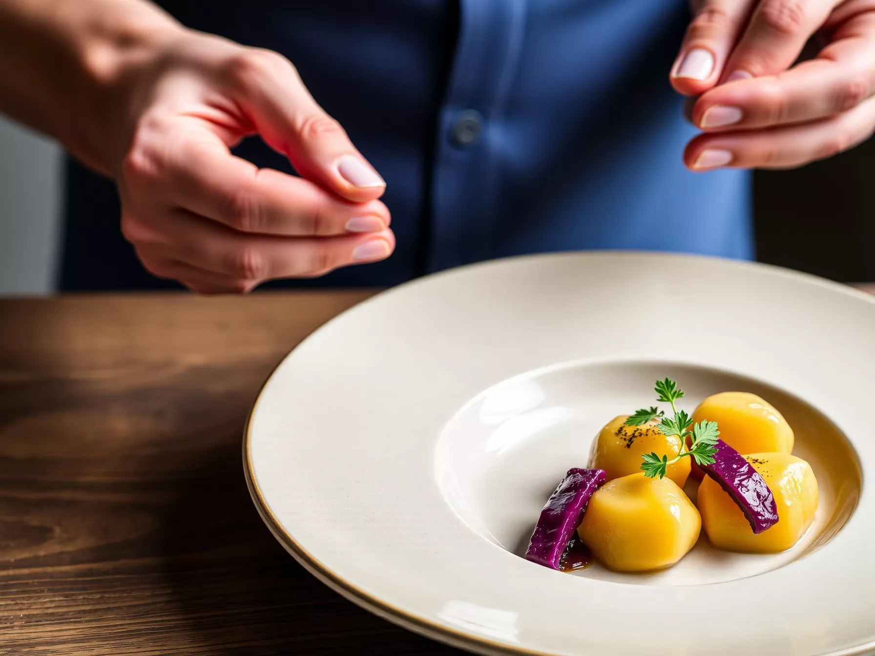 Gnocchi de carottes violettes : la recette signature de Carlo Cracco