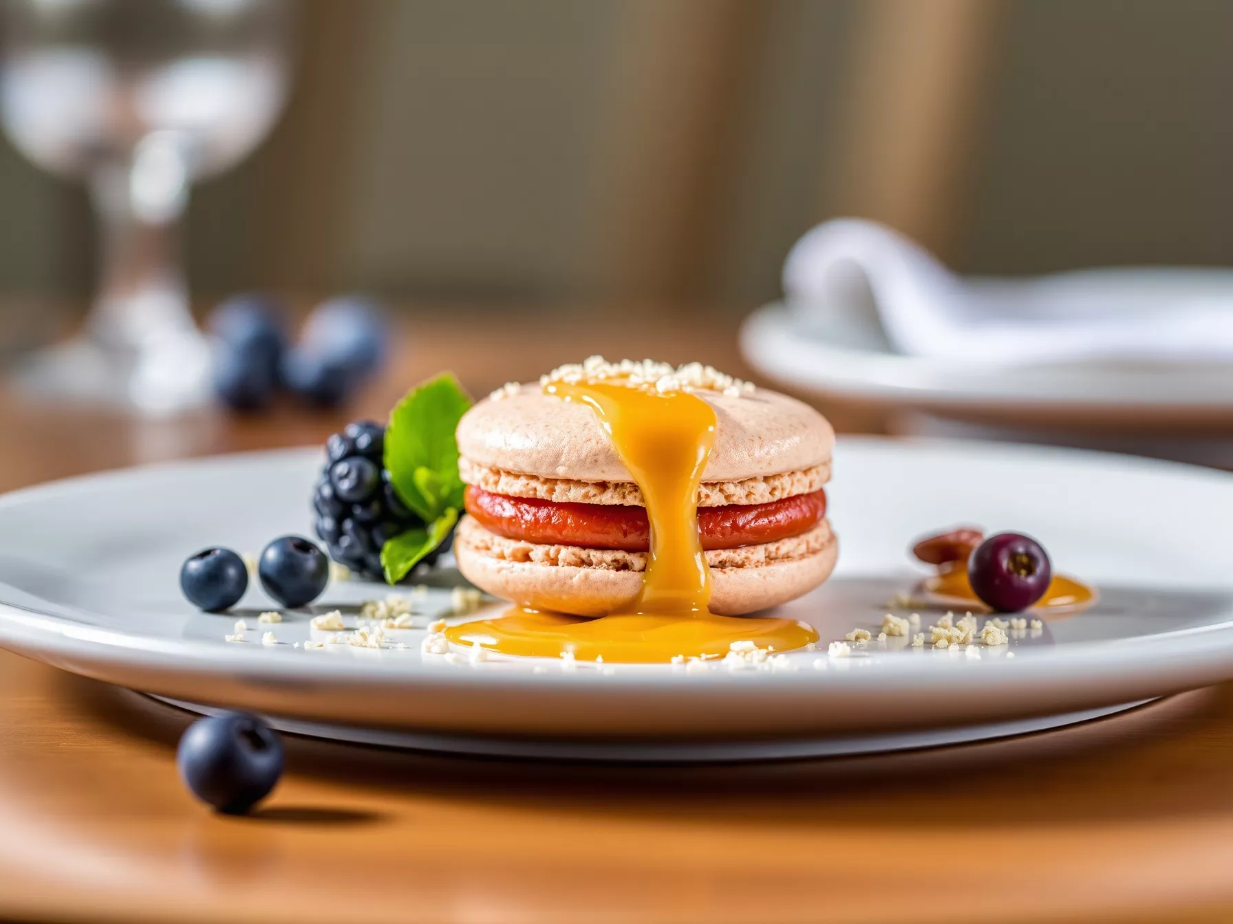 Macaron praliné-noisette : la perfection technique de Christophe Michalak