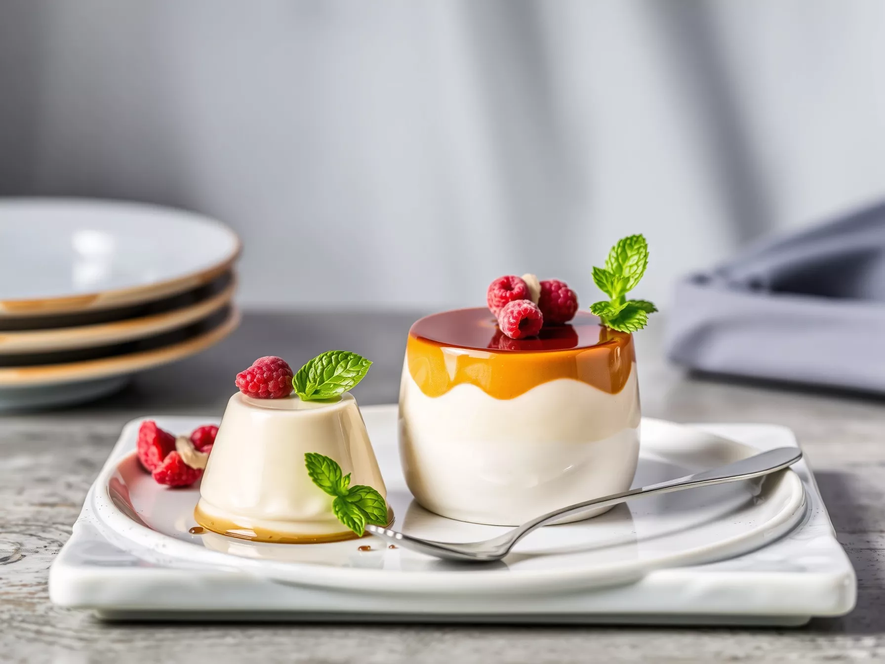 Panna cotta au café : le dessert signature parfumé à la vanille de Madagascar