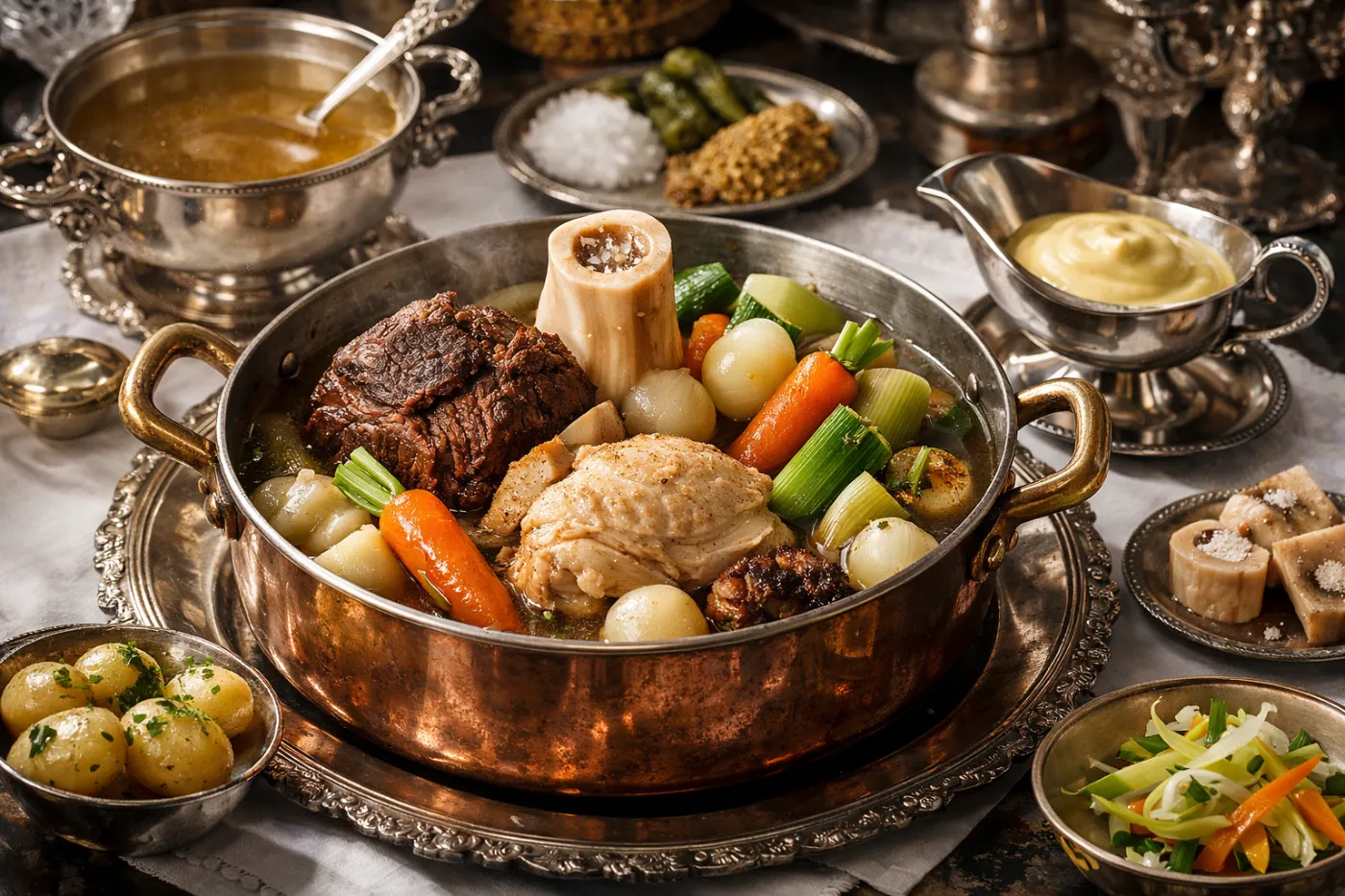 Pot-au-feu royal : la méthode traditionnelle perfectionnée par Pierre Gagnaire