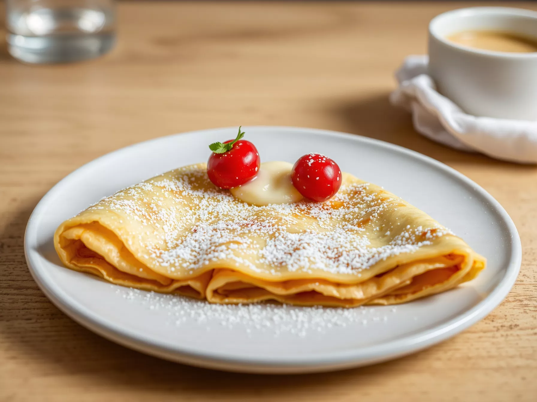La tortilla de crêpes anti-gaspillage – crêpes salées coupées, œufs battus, fromage fondant