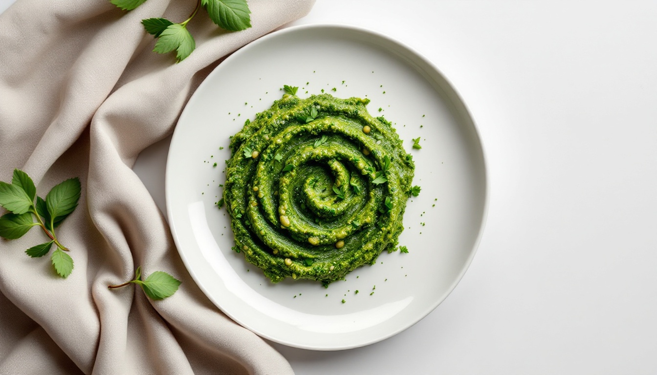 Pesto maison à la roquette et pignons torréfiés : la technique des chefs italiens pour un résultat crémeux et sans amertume