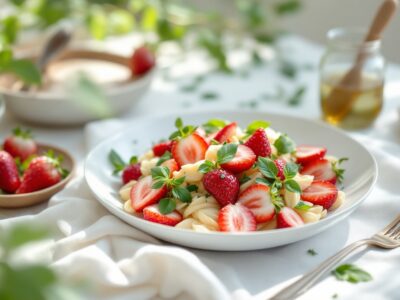 Salade de fraises au basilic et vinaigre balsamique vieilli : la technique des grands chefs pour sublimer les fruits de saison